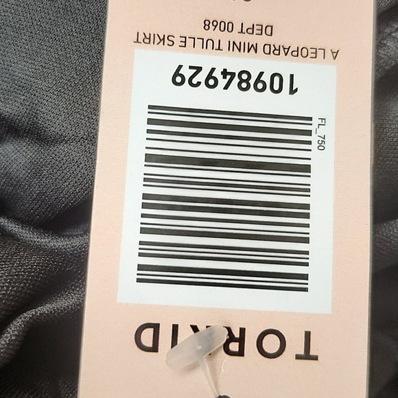 Torrid triple lined cheetah skirt. M/L - Picture 8 of 8